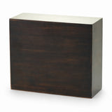 Modern Essentials Sable Wood Cremation Urn - 200 cubic inches