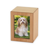 Natural Photo Cremation Urn  - 40 cubic inch