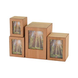 Natural Photo Cremation Urn  - 85 cubic inch