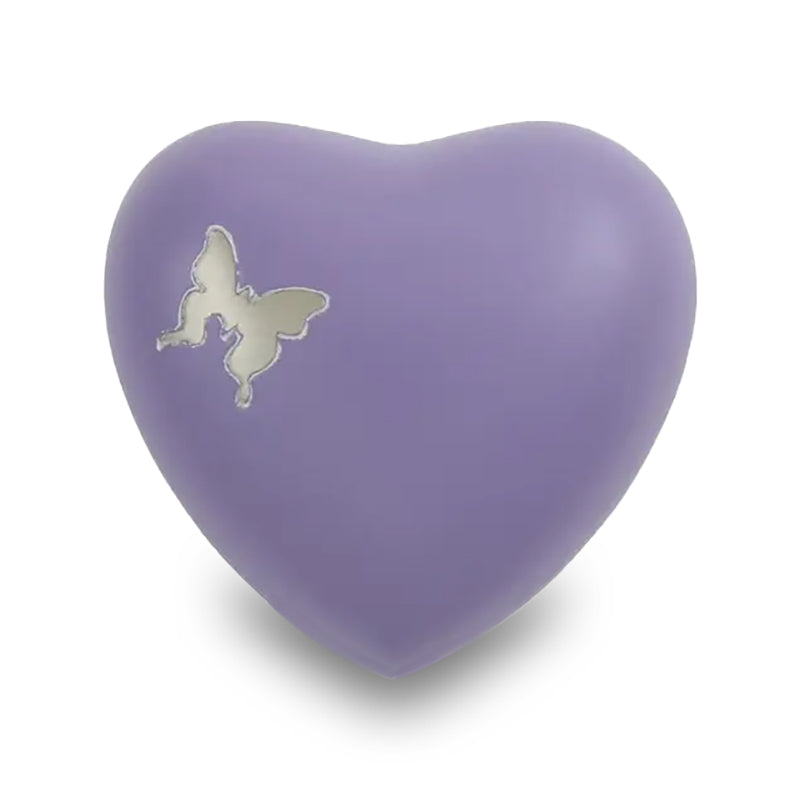 Aria Butterfly Heart Cremation Keepsake