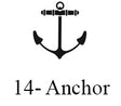 Anchor engraving