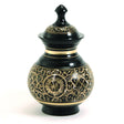 Timeless Black Pet Cremation Urns - Medium