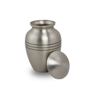 Small Classic Pewter Cremation Urn