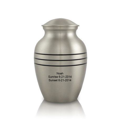 Classic Pewter Cremation Urn - Extra Small