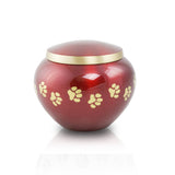 Extra Small Odyssey Pet Urns - Crimson