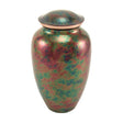 Raku cremation urn large
