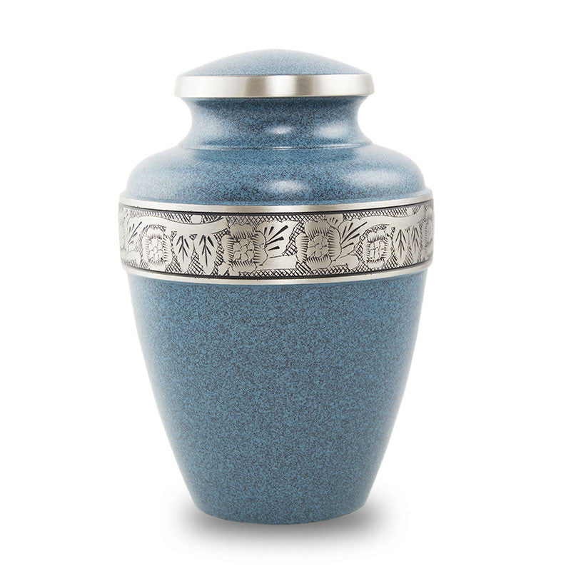 Evening Blue Avalon Cremation Urn - Large