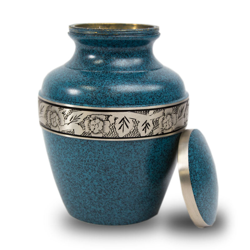 Evening Blue Avalon Cremation Urn - Small