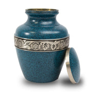 Evening Blue Avalon Cremation Urn - Extra Small