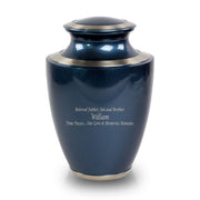 Trinity Blue Cremation Urn - Large