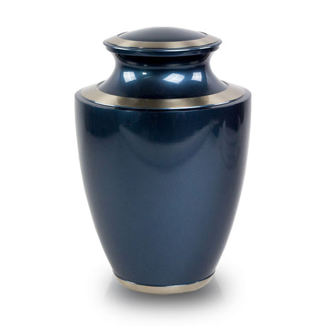 Trinity Blue Cremation Urn - Large