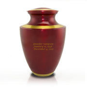 Trinity Crimson Cremation Urn - Large