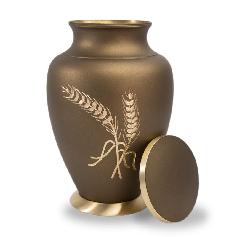 Aria Wheat Cremation Urn - Large