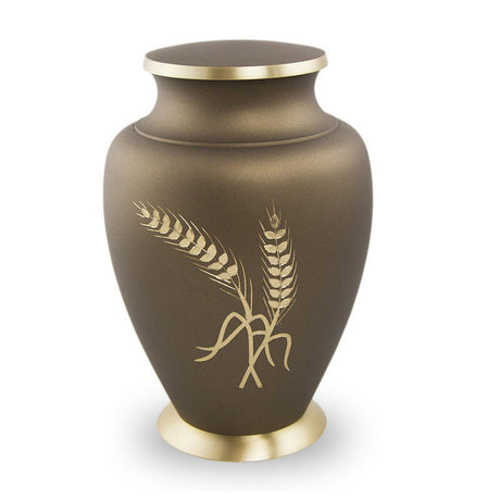 Aria Wheat Cremation Urn - Large