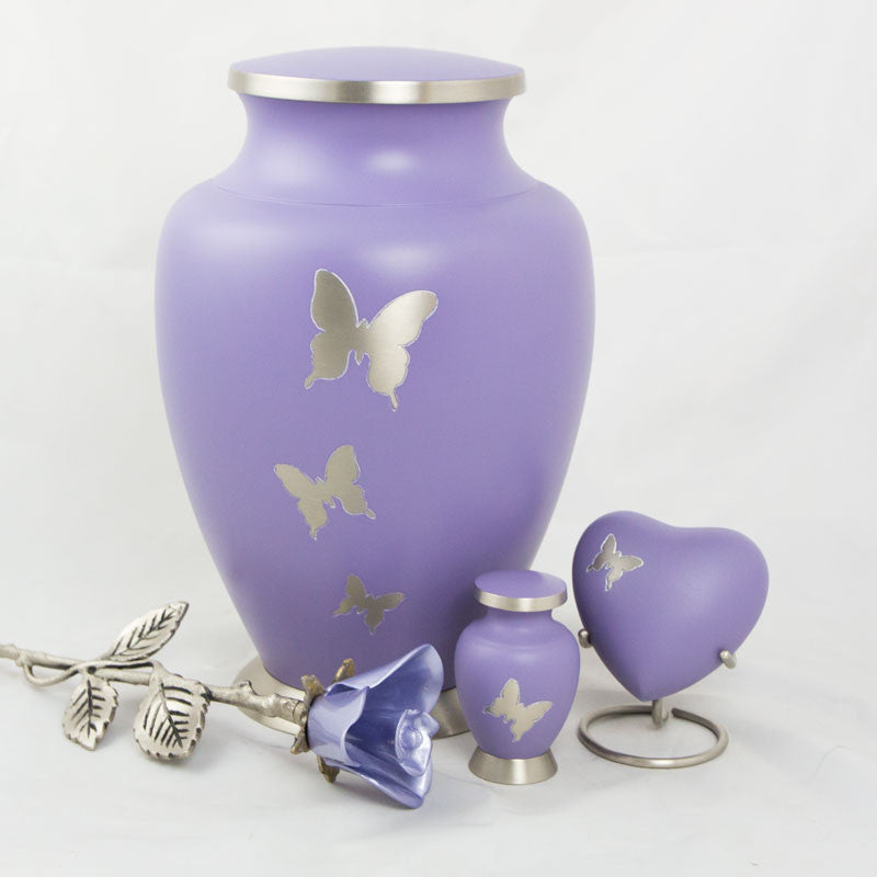 Aria Butterfly Cremation Urn - Large