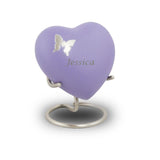 Aria Butterfly Heart Cremation Keepsake