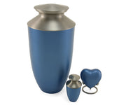 Monterey Blue Bronze Cremation Urn