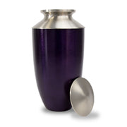 Purple Monterey Bronze Cremation Urn