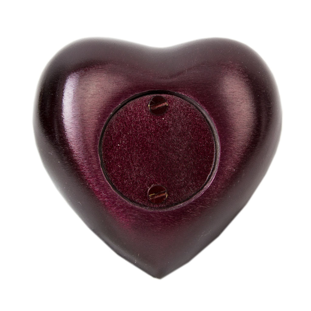 Ruby Red Monterey Keepsake Heart