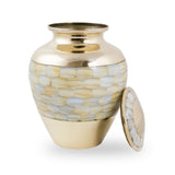 Elite Mother of Pearl Cremation Urn - Large