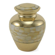 Mother of Pearl Cremation Urn - Small