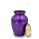 Deep Purple Cremation Urn - 85 cubic inch