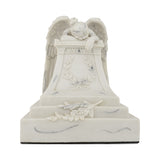 White Weeping Angel Cremation Urn - Large