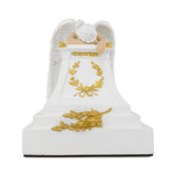 Gold Accents Weeping Angel Cremation Urn - Large