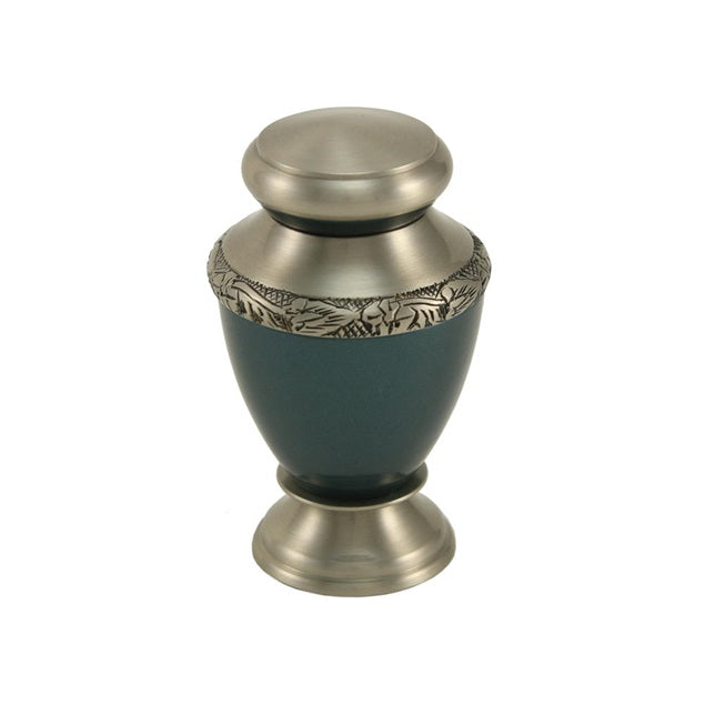 Artisan Indigo Cremation Keepsake Urn