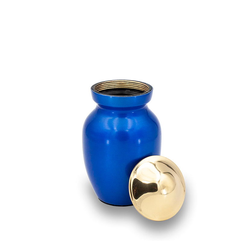 Ocean Blue Cremation Urn - 25 cubic inch