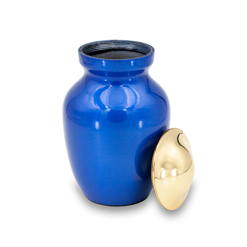 Ocean Blue Cremation Urn - 45 cubic inch