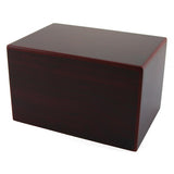 Large Adoration Cremation Urn Box 200 cubic inch - Cherry