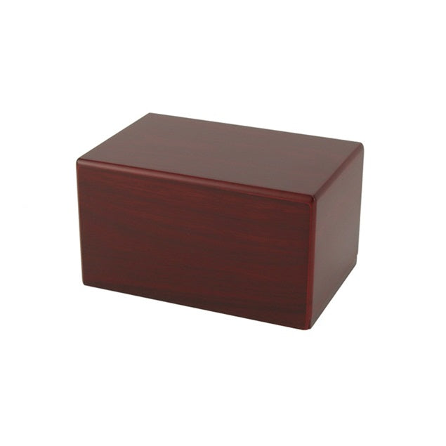 Adoration Cremation Urn Box 85 cubic inch - Cherry