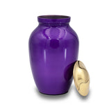 Deep Purple Cremation Urn - 125 cubic inch