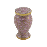 Etienne Rose Cloisonné Cremation Keepsake