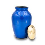 Ocean Blue Cremation Urn - 125 cubic inch