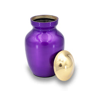 Deep Purple Cremation Urn - 45 cubic inch