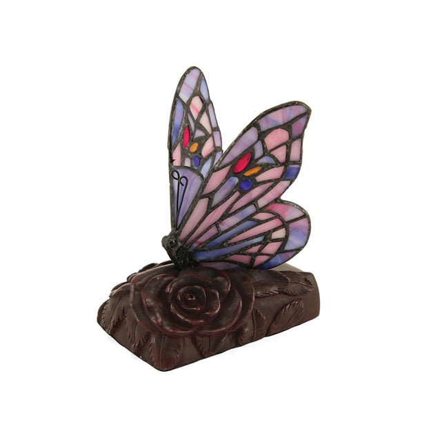 LED Purple Butterfly Lamp Keepsake
