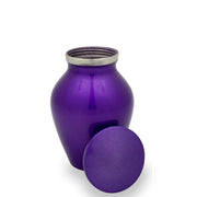 Deep Purple Cremation Keepsake Urn