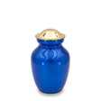 Ocean blue cremation urn 45