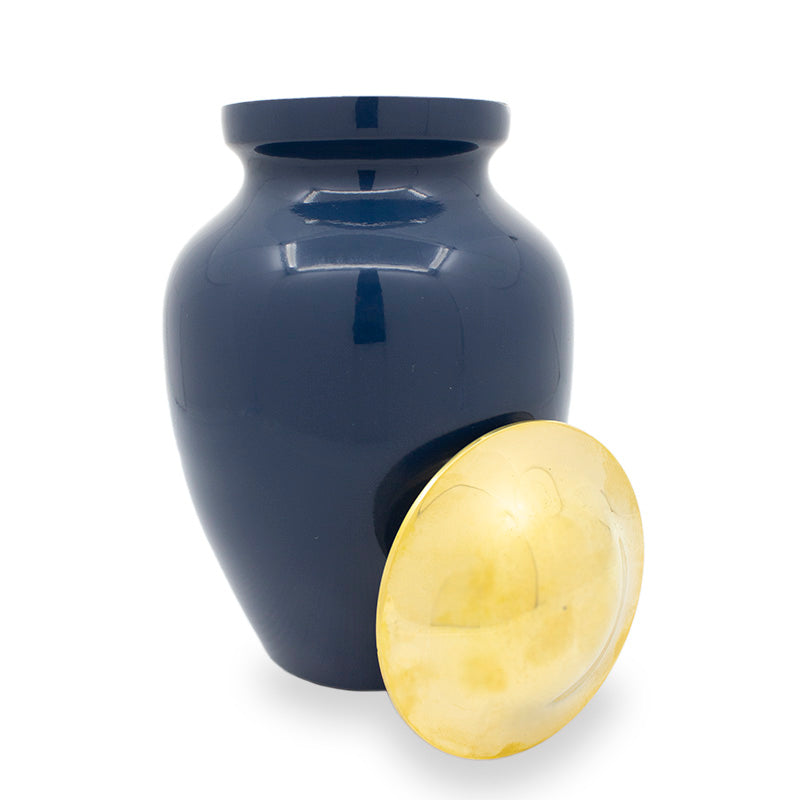 Navy Blue Cremation Urn - 85 cubic inch