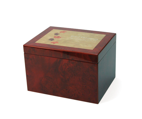 Autumn Leaves Large Memory Chest