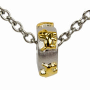 Dog Cremation Charm Bead - Sterling Silver