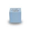 Baby Blue Teddy Bear Infant Cube Urn