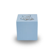 Baby Blue Teddy Bear Infant Cube Urn