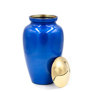 Ocean Blue Cremation Urn - Large