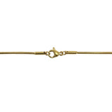 14K Gold Plated Bronze Chain 24"