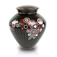 Opulence Onyx Geometric Cloisonne Cremation Urn