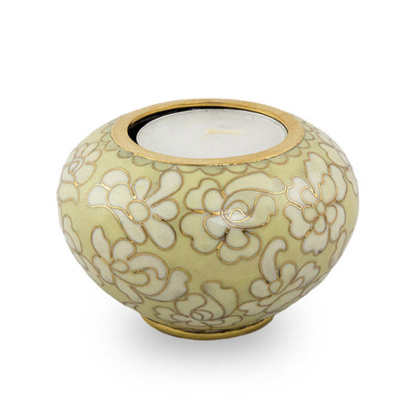 Cloisonne Keepsake Candle Holder - Opal