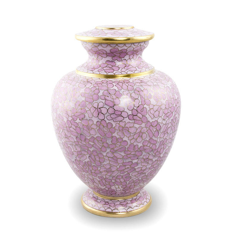 Essence Rose Cremation Urn - Cloisonné